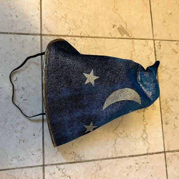 Great Pretenders Starry Night Wizard Cape Hat Magician Magic Costume Kids 7-8 - Picture 9 of 11